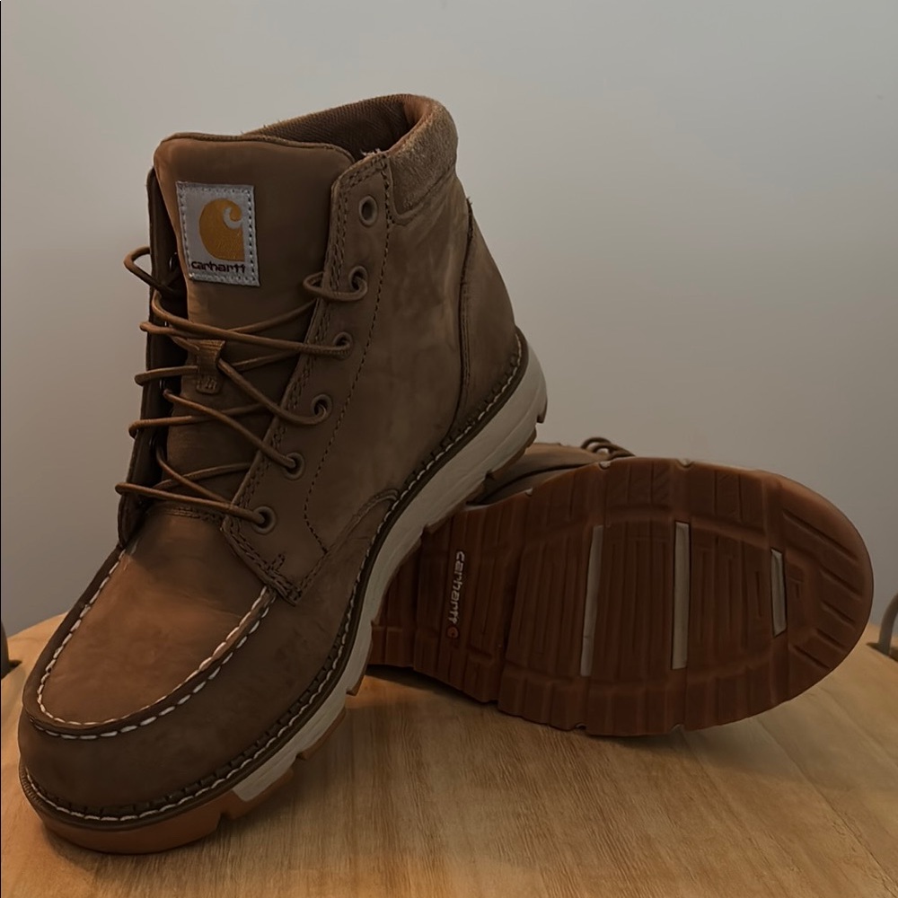 Carhartt Men's Brown Leather Boots
